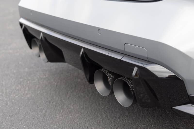 Kies-Motorsports Dinan Dinan 21-27 BMW M3/M4 (G80/G82/G83) Valved Axleback Exhaust System - Black Tips