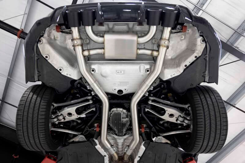 Kies-Motorsports Dinan Dinan 21-27 BMW M3/M4 (G80/G82/G83) Valved Axleback Exhaust System - Black Tips