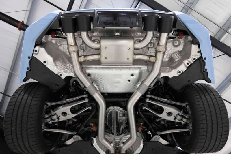 Dinan 23-26 BMW M2 (G87) Valved Axleback Exhaust System - Black Tips Secondary image