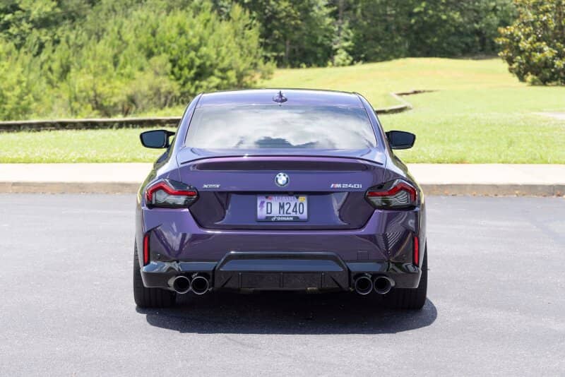 Dinan 23-26 BMW M240i/M240i xDrive (G42) Valved Axleback Exhaust System - Black Tips Secondary image