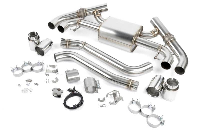 Kies-Motorsports Dinan Dinan 23-26 BMW M240i/M240i xDrive (G42) Valved Axleback Exhaust System - Polished Tips