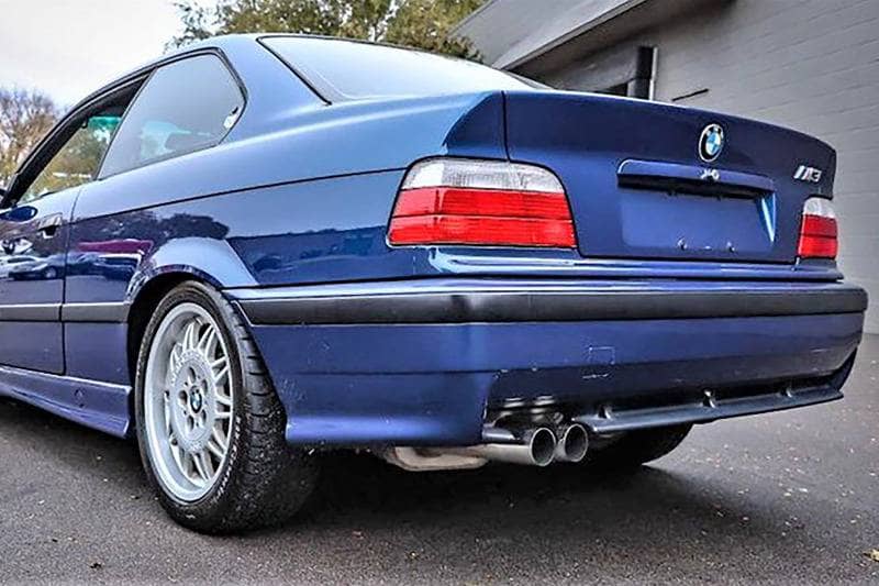 Kies-Motorsports Dinan Dinan 92-99 BMW 3-Series (E36) Free Flow Axleback Exhaust - Polished Tips