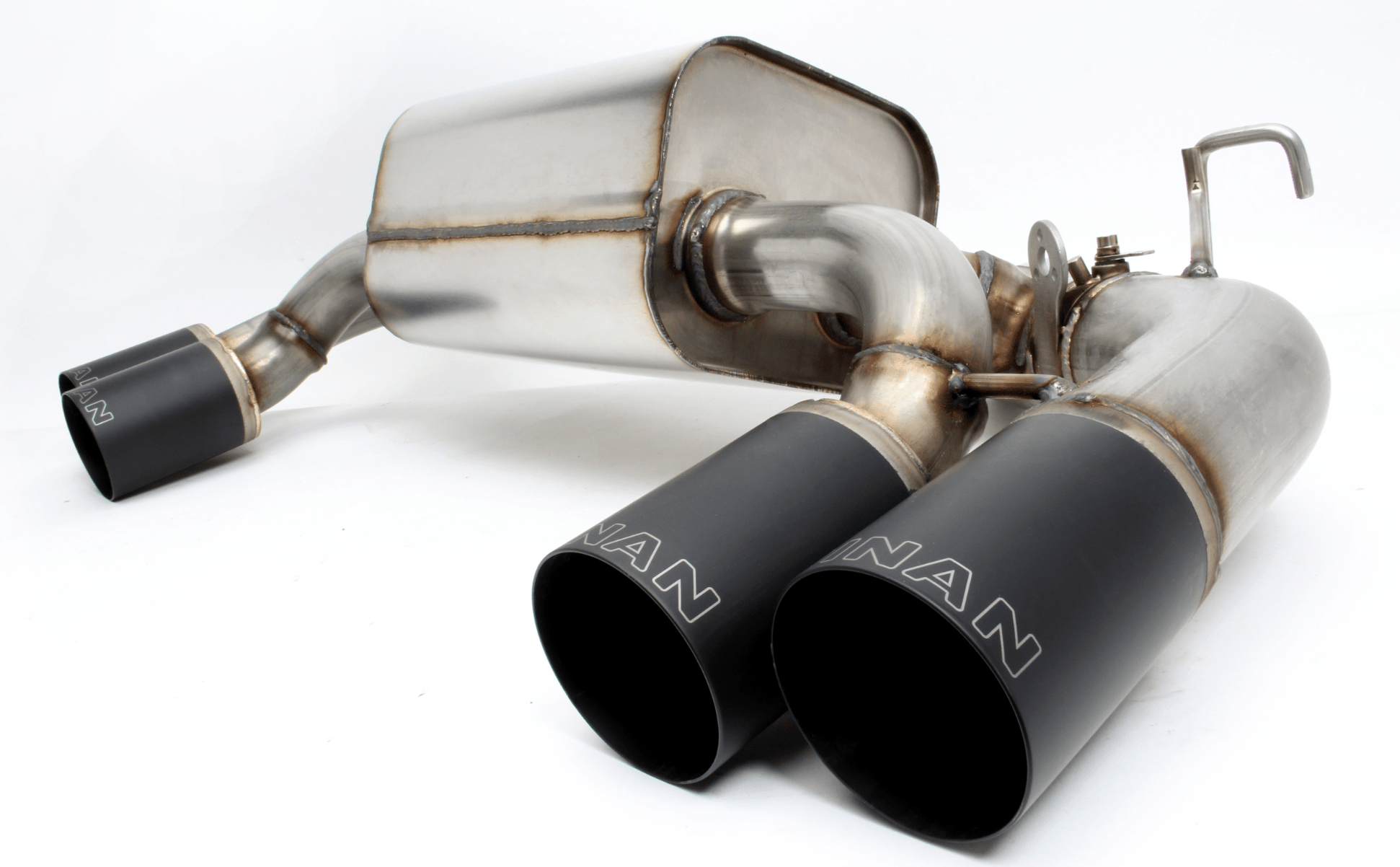 Dinan Free Flow Stainless Exhaust with Black Tips for BMW F87 M2 Secondary image