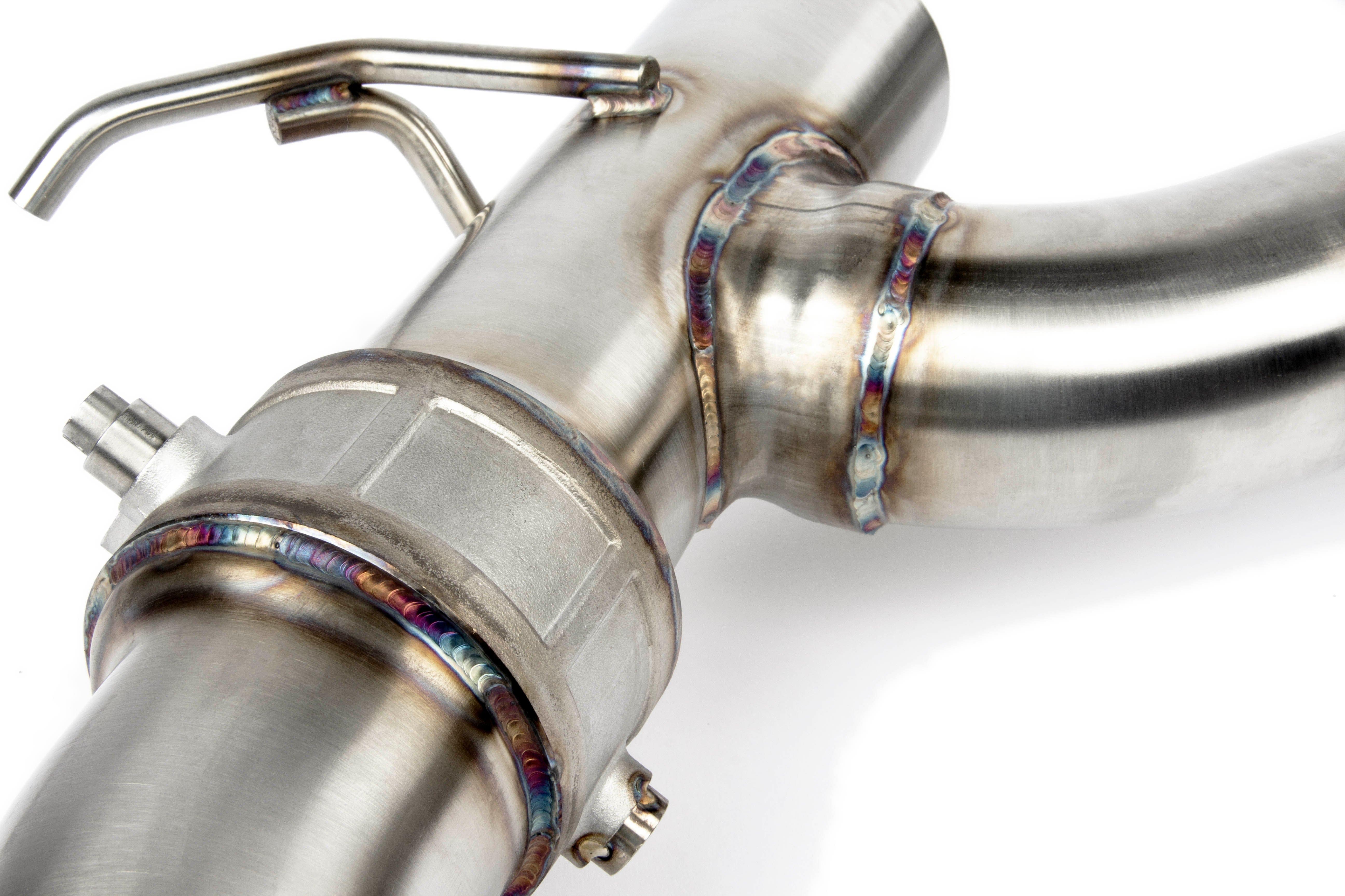 Kies-Motorsports Dinan DINAN VALVED AXLE-BACK EXHAUST - 2017-2024 MINI COUNTRYMAN S ALL4 / CLUBMAN S ALL4