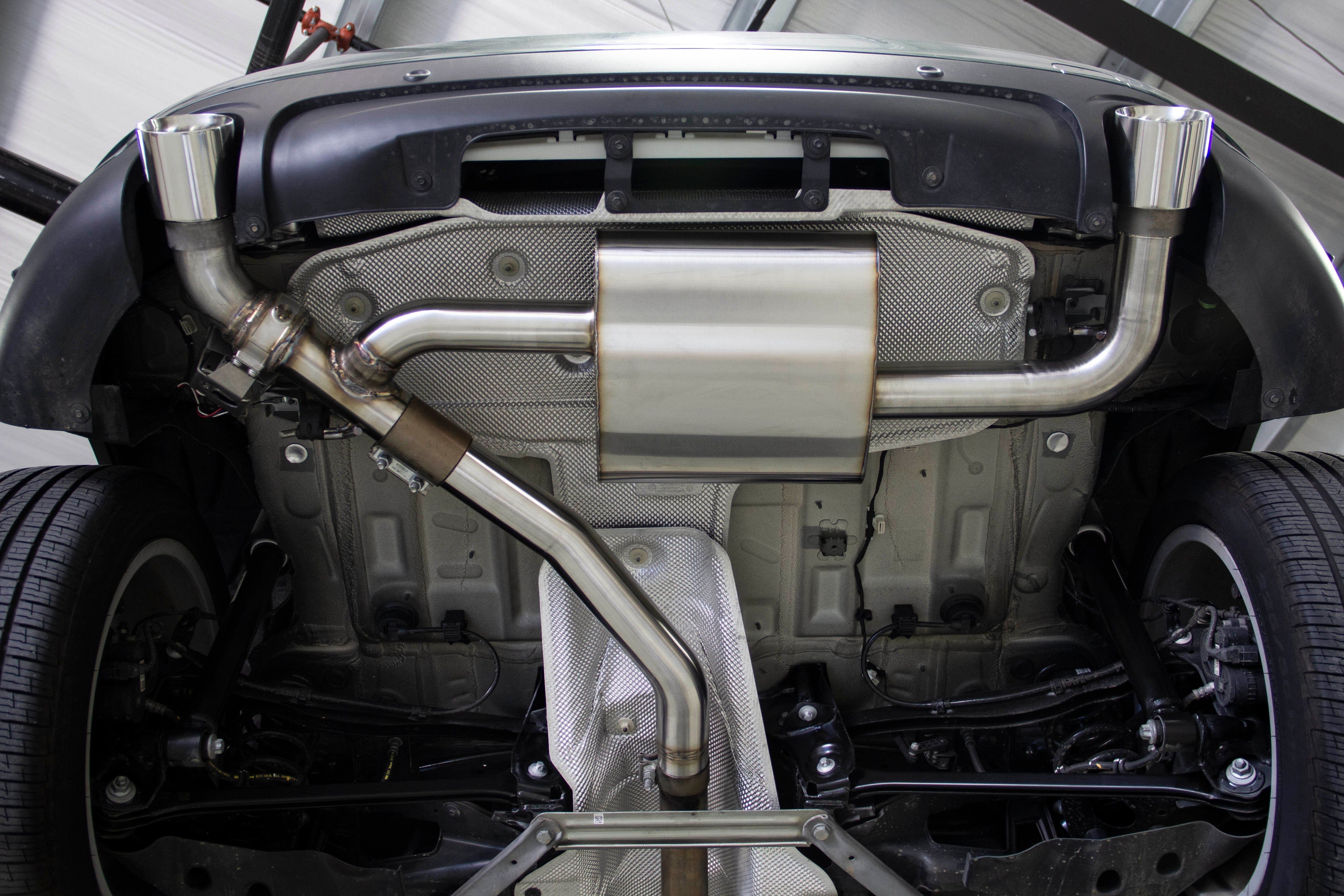 DINAN VALVED AXLE-BACK EXHAUST - 2017-2024 MINI COUNTRYMAN S ALL4 / CLUBMAN S ALL4 Secondary image