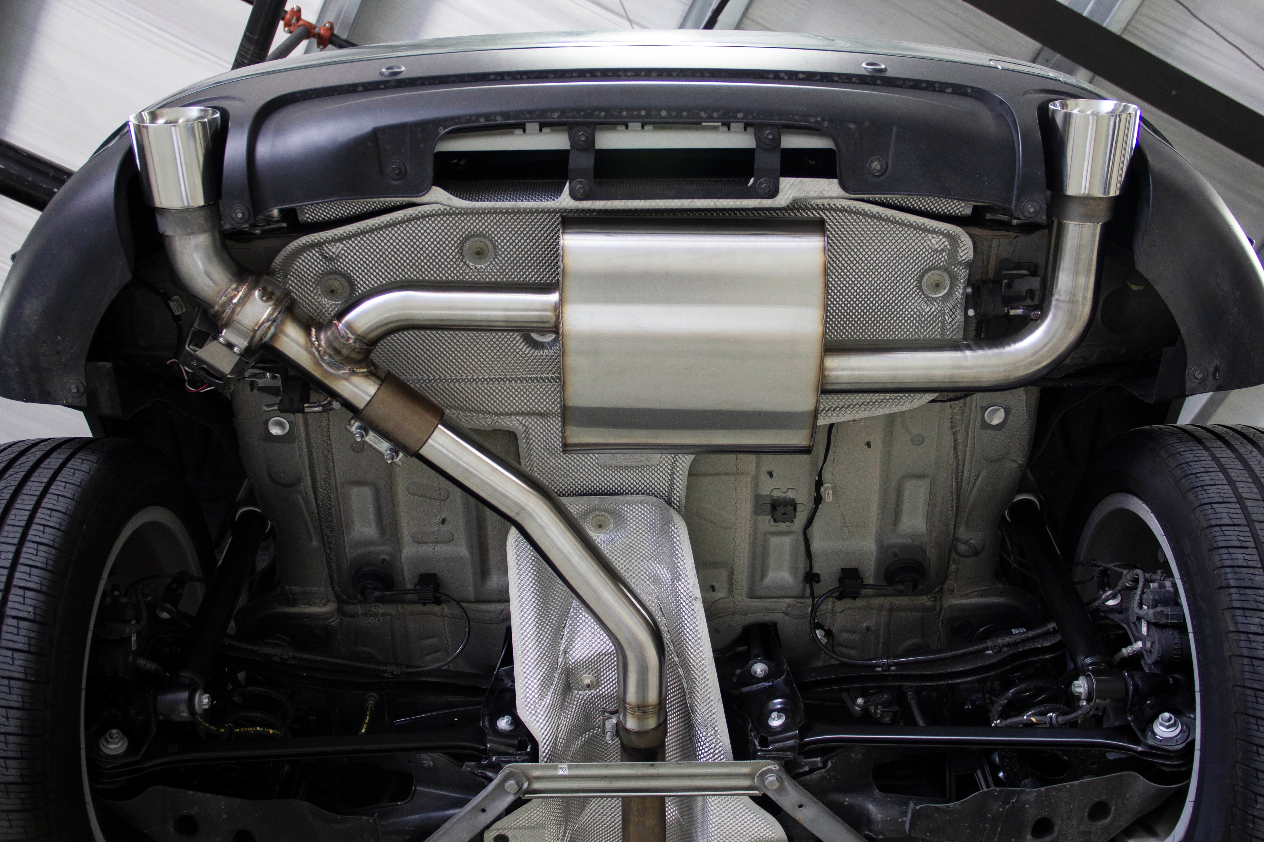 Kies-Motorsports Dinan DINAN VALVED AXLE-BACK EXHAUST - 2017-2024 MINI COUNTRYMAN S ALL4 / CLUBMAN S ALL4 Main image