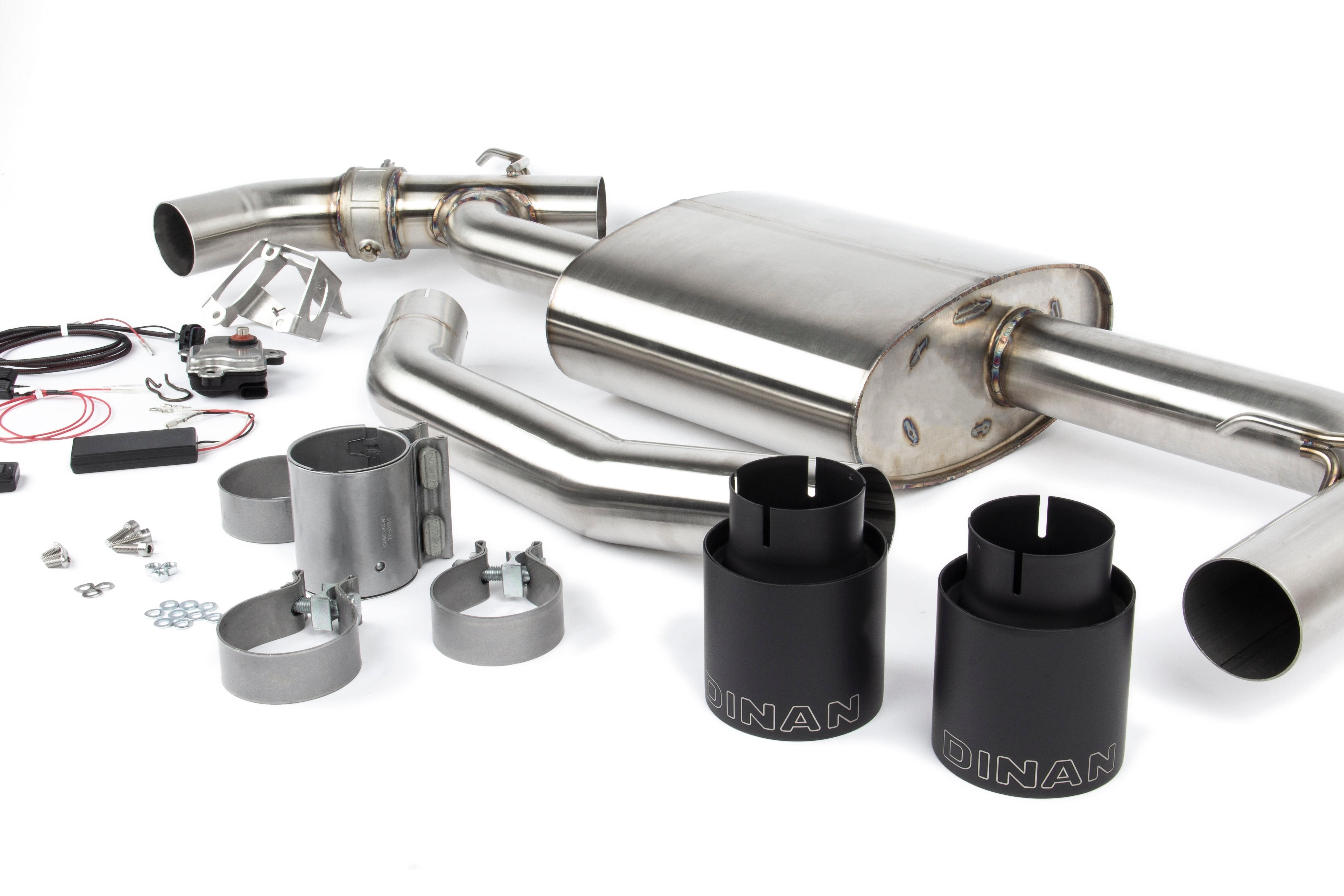 Kies-Motorsports Dinan DINAN VALVED AXLE-BACK EXHAUST - 2017-2024 MINI COUNTRYMAN S / CLUBMAN S