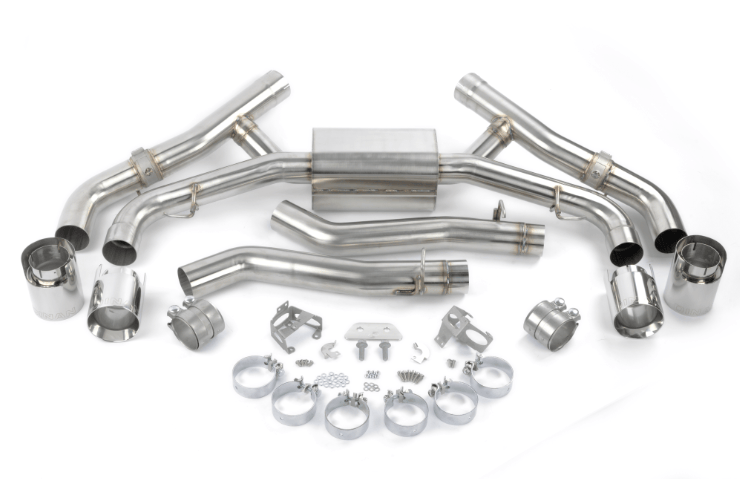 Kies-Motorsports Dinan Dinan Valved Axle-Back Exhaust - 2020-2026 BMW X5M/X6M