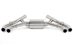 Kies-Motorsports Dinan Dinan Valved Axle-Back Exhaust - 2020-2026 BMW X5M/X6M