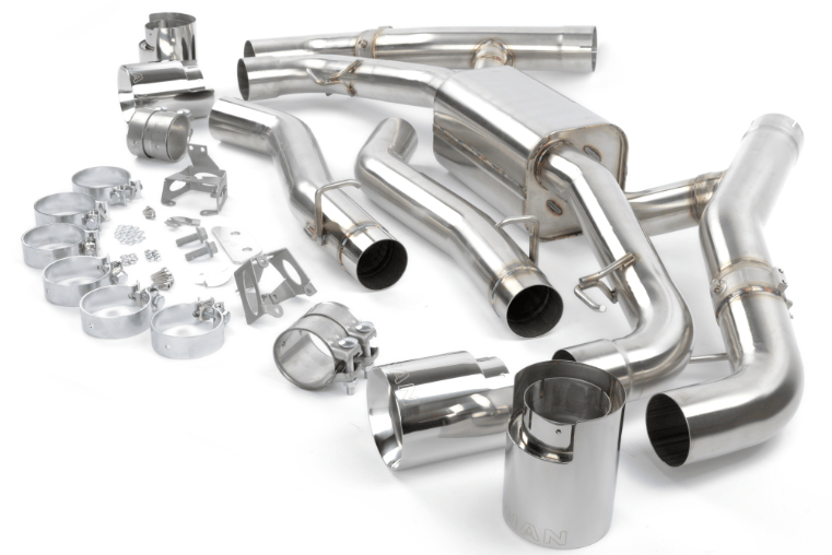 Kies-Motorsports Dinan Dinan Valved Axle-Back Exhaust - 2020-2026 BMW X5M/X6M