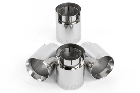 Kies-Motorsports Dinan Dinan Valved Axle-Back Exhaust - 2020-2026 BMW X5M/X6M Polished