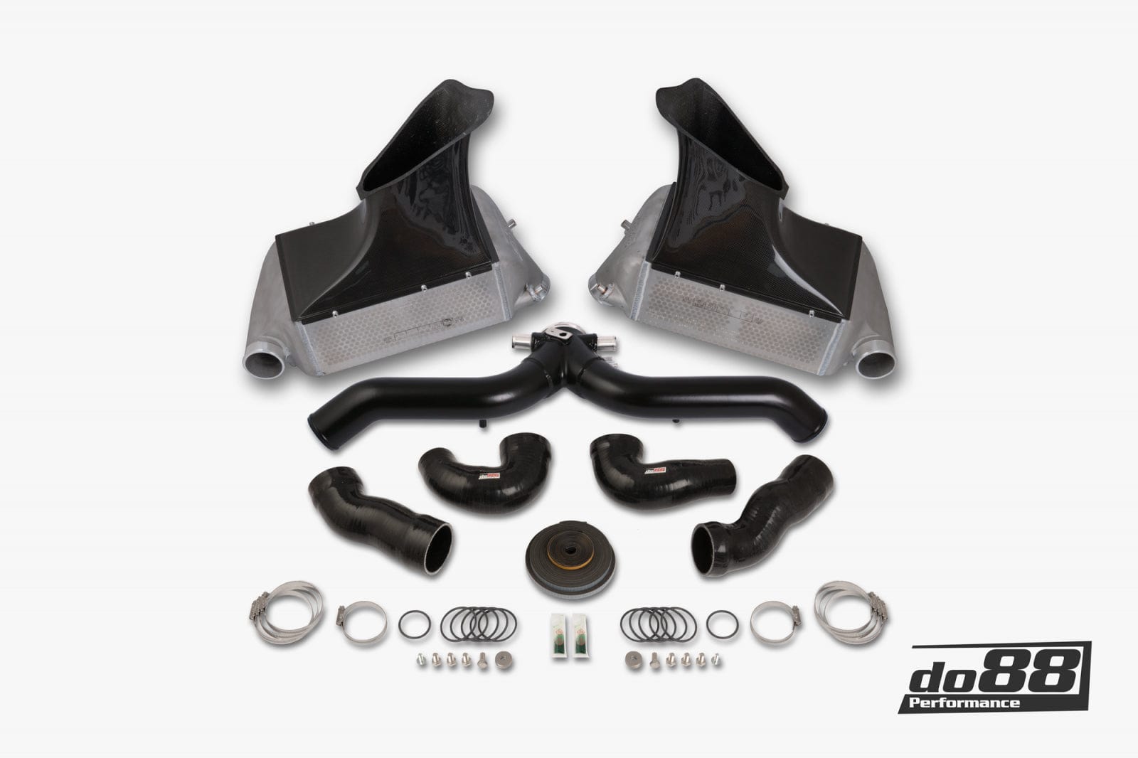 Kies-Motorsports Do88 Do88 BigPack Porsche 911 Turbo (997.2) Black Pipe Main image