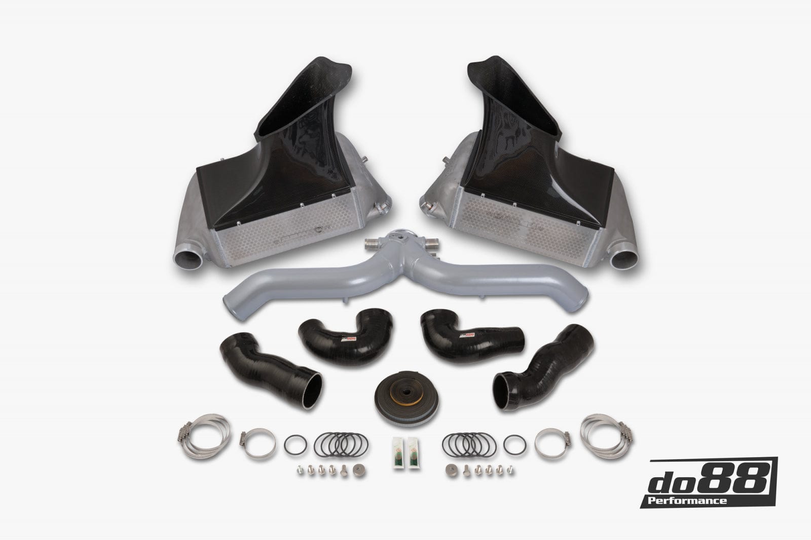 Kies-Motorsports Do88 Do88 BigPack Porsche 911 Turbo (997.2) Silver Pipe