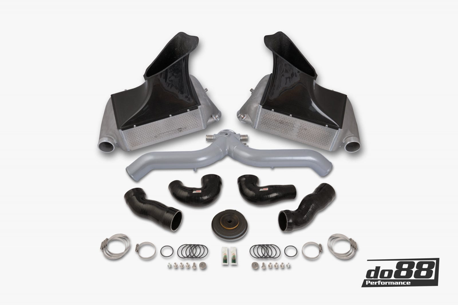 Kies-Motorsports Do88 Do88 BigPack Porsche 911 Turbo (997.2) Silver Pipe Main image
