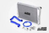 Kies-Motorsports do88 do88 BMW M3 E46 Radiator Aluminum, Blue hose
