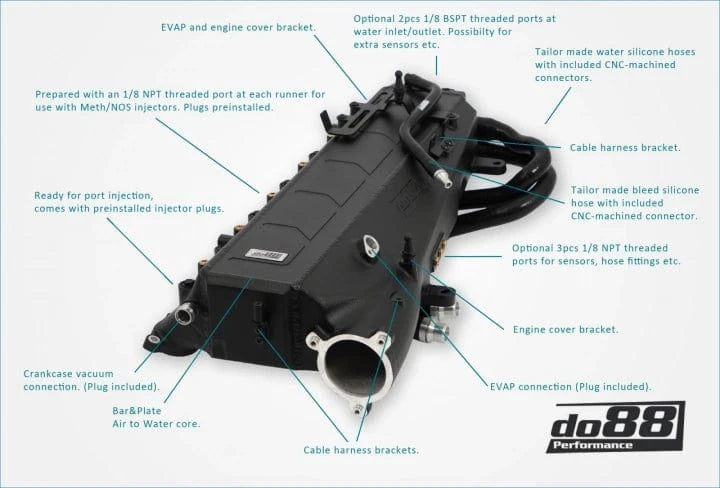 Kies-Motorsports do88 do88 Charge Cooler Manifold MERA, BMW F-Serie (B58)