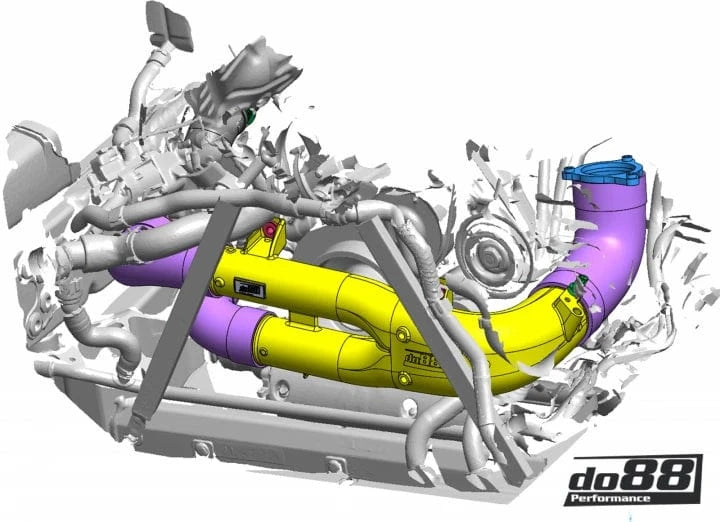 Kies-Motorsports do88 do88 Charge pipe, BMW M2 M3 M4 G80 G82 G87 (S58)
