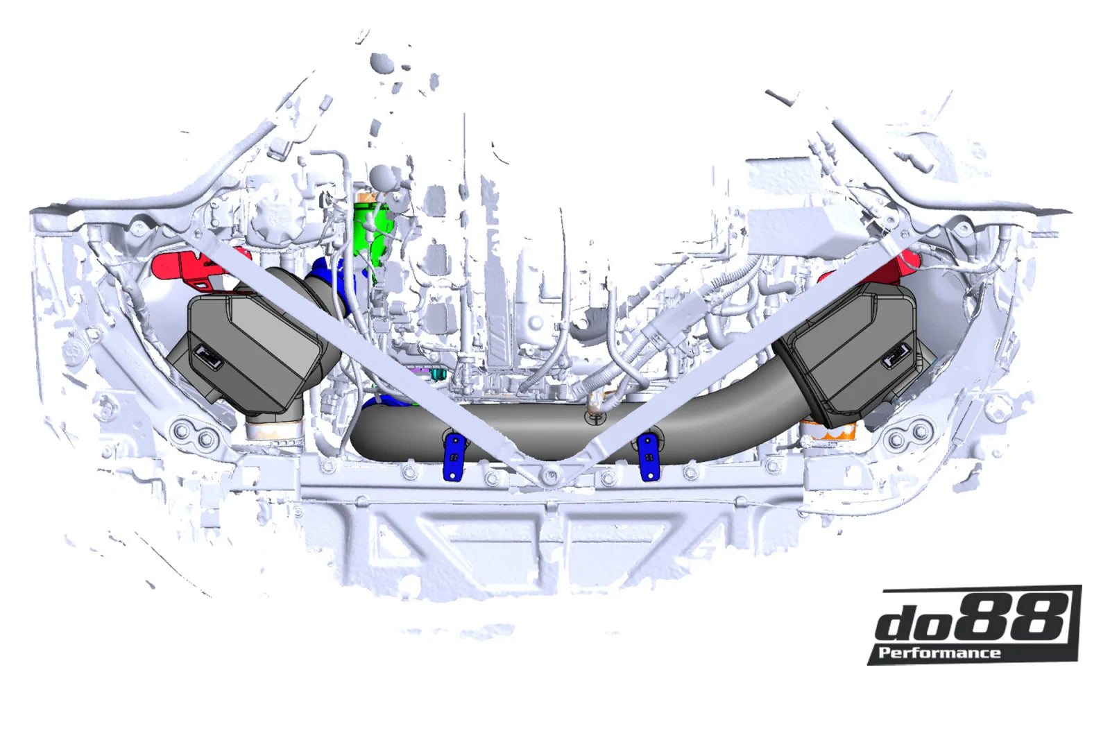 Kies-Motorsports Do88 do88 Intake system, BMW M2 M3 M4 G80 G82 G87 (S58)