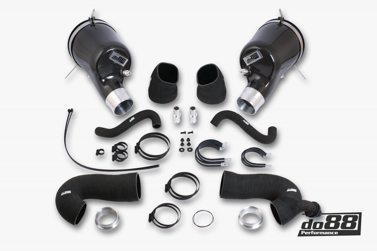 Kies-Motorsports Do88 Do88 Porsche 911 Carrera (992) Induction system, 80mm outlet, with Turbo inlet hoses Main image