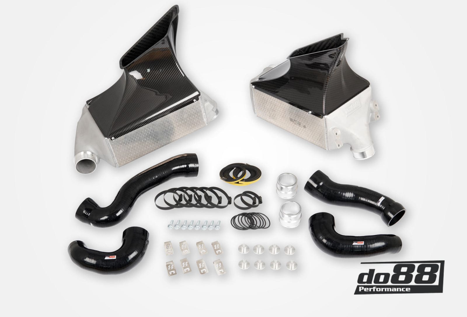 Kies-Motorsports Do88 Do88 Porsche 911 Turbo (996) Intercooler kit MERA for OEM Y-pipe Main image