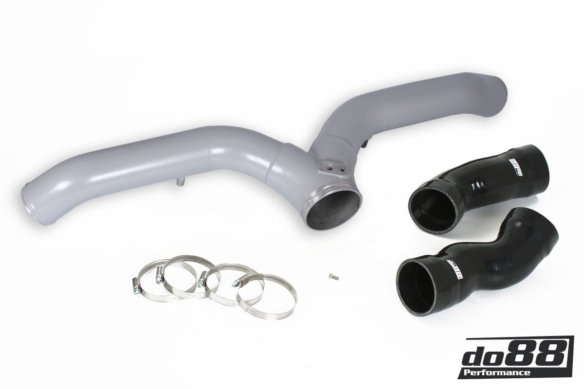 Kies-Motorsports Do88 Do88 Porsche 997.1 Turbo Y-Pipe, Silver for do88 ICM-200 IC Main image