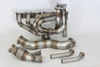 Kies-Motorsports DOCRace BMW 335i N54 Top Mount Turbo Hot Parts Kit Ceramic Coated
