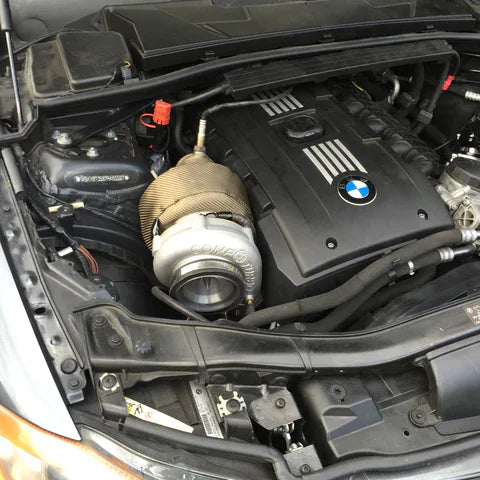 BMW 335i N54 Top Mount Turbo Hot Parts Kit Secondary image
