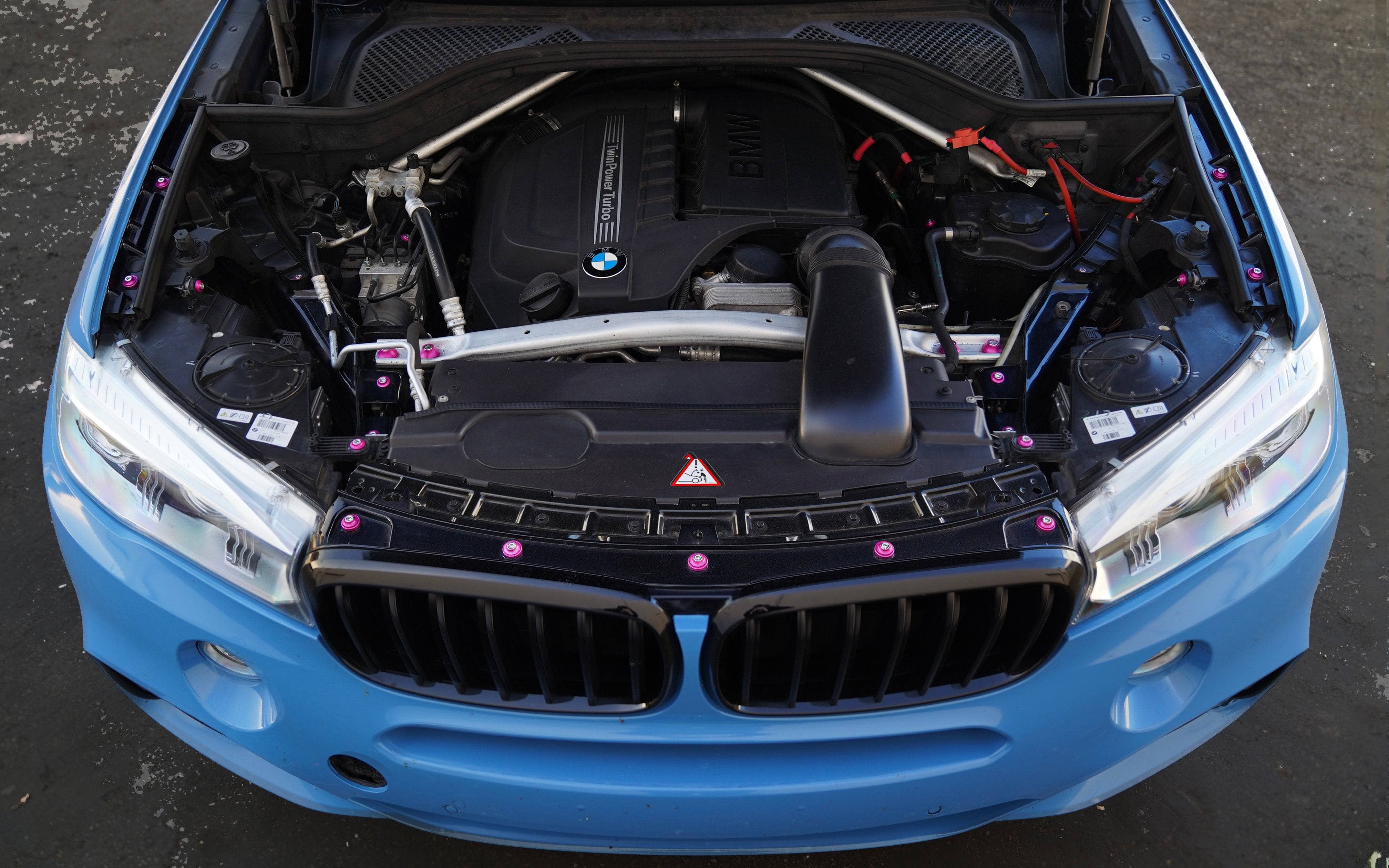 Kies-Motorsports Downstar Inc. BMW 2014-2018 X5/X6 Dress Up Hardware Kit (F15/F16/F85/F86) Main image