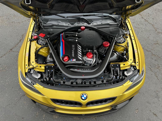 Kies-Motorsports Downstar Inc. BMW F8x Aluminum Strut Brace Billet Dress Up Hardware Kit (M2C/M3/M4)