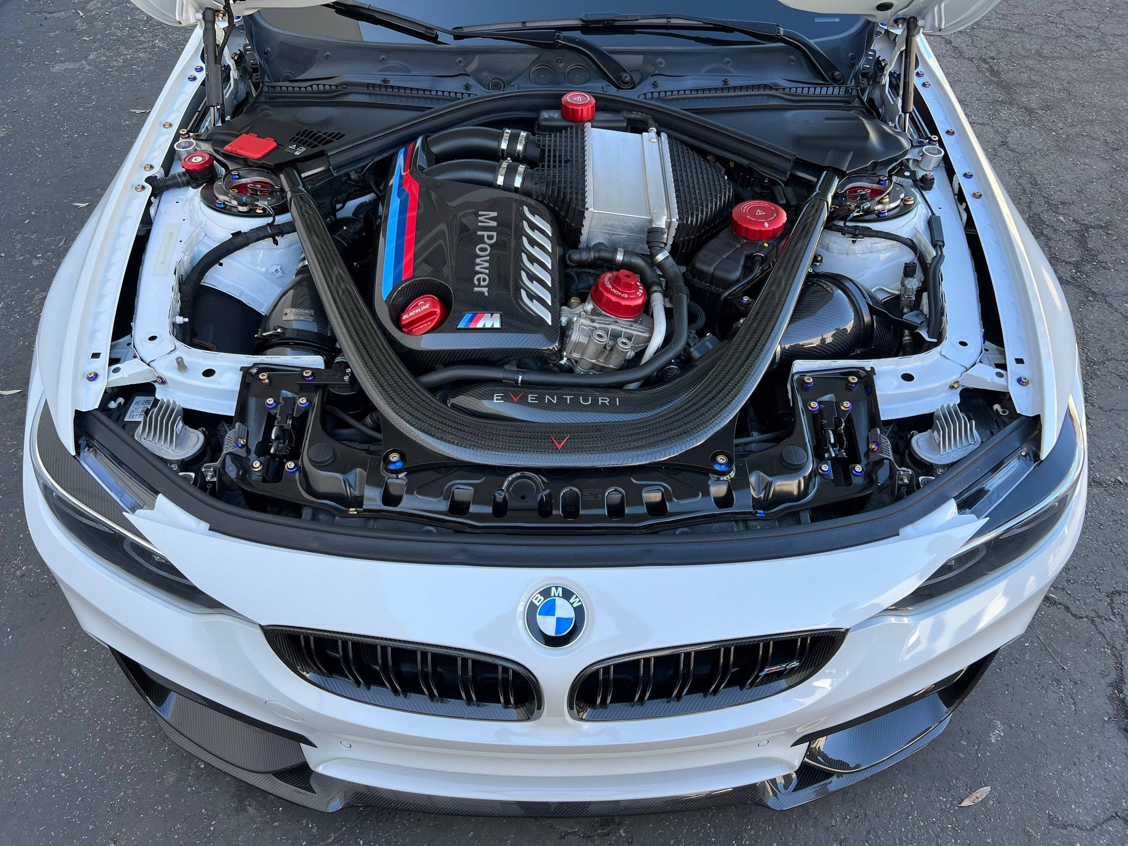 Kies-Motorsports Downstar Inc. BMW F8x Aluminum Strut Brace Dress Up Hardware Kit (F80/F81/F82/F83/F87)