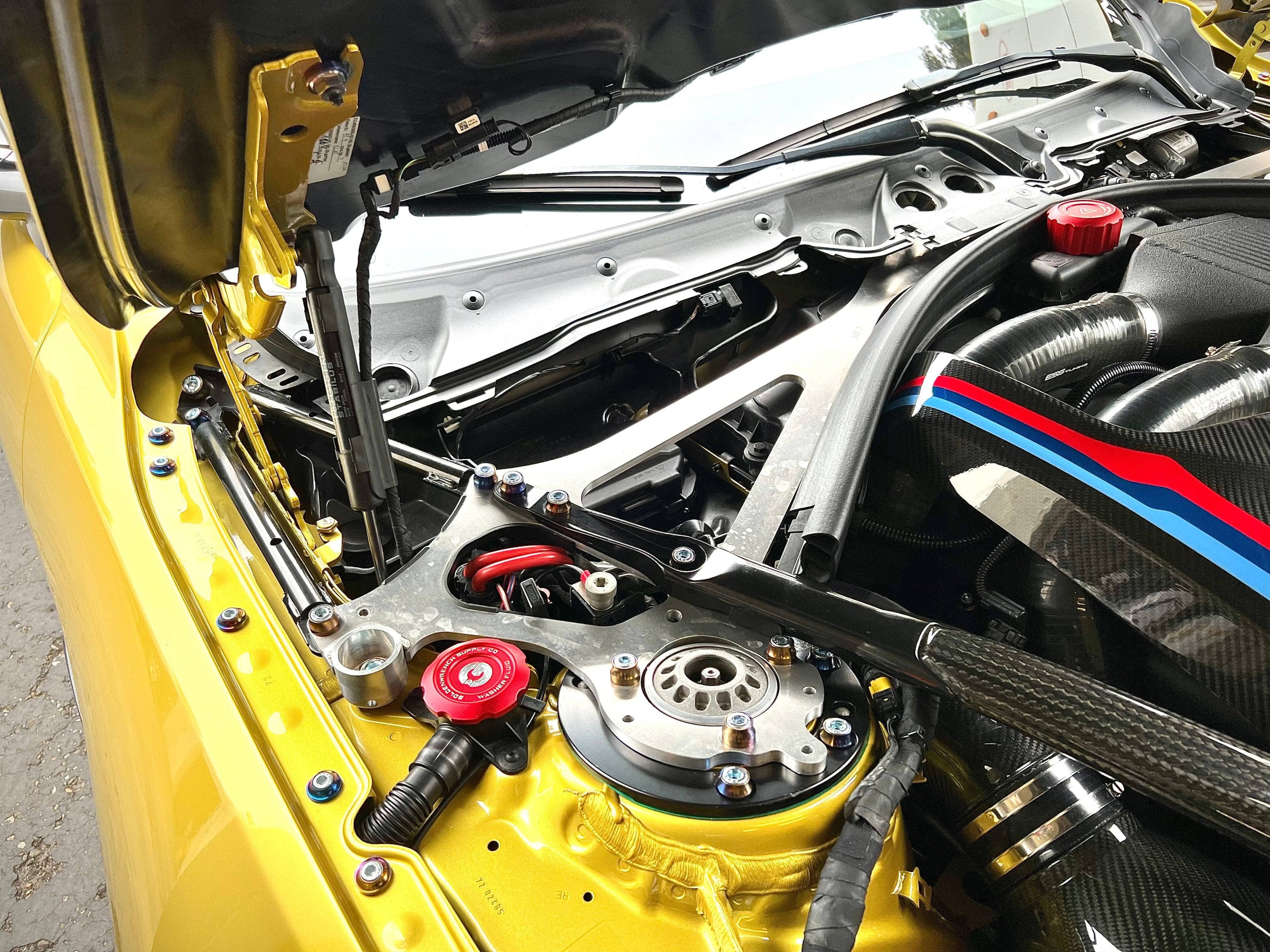 Kies-Motorsports Downstar Inc. BMW F8x Aluminum Strut Brace Dress Up Hardware Kit (F80/F81/F82/F83/F87)