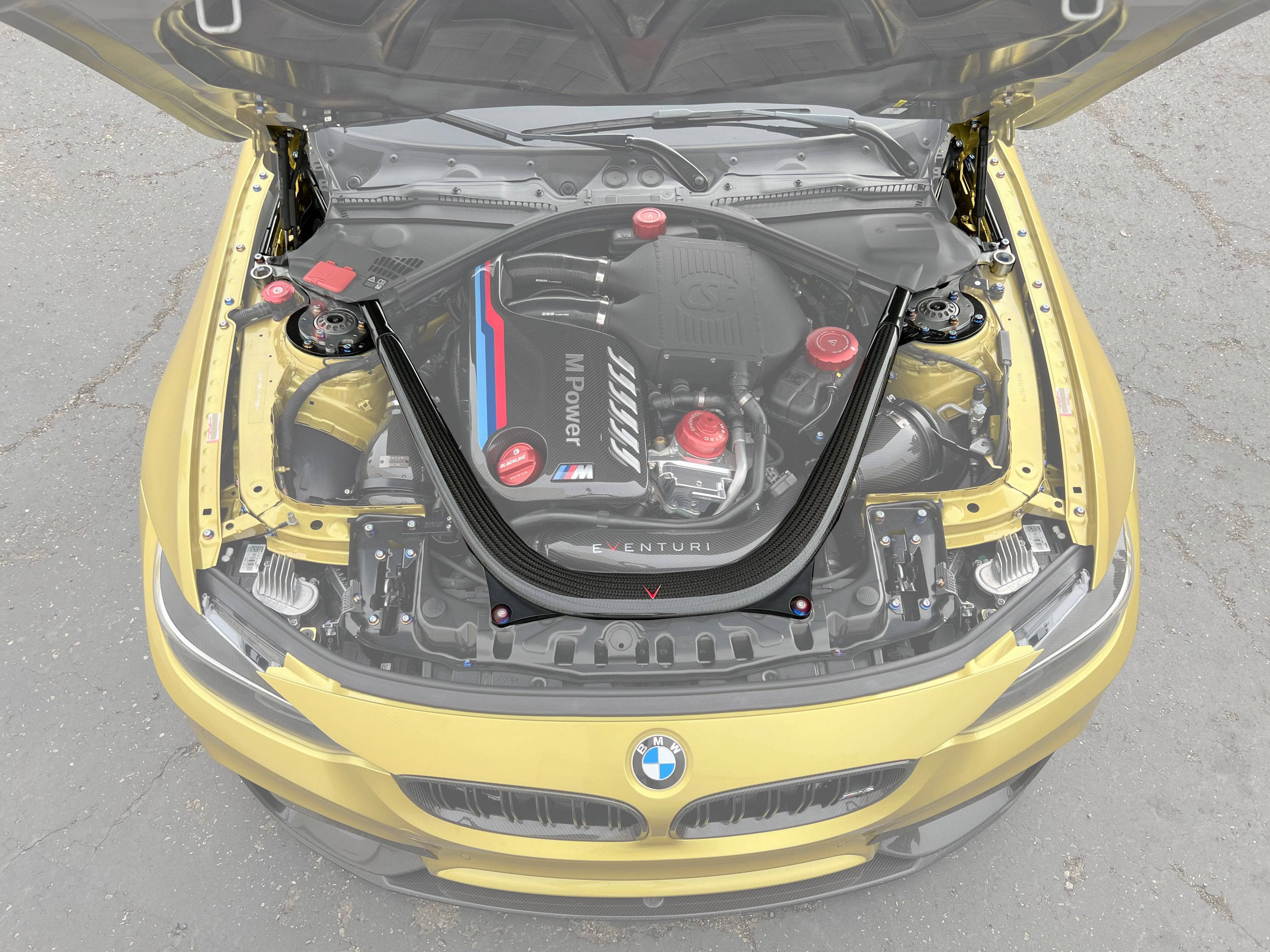 Kies-Motorsports Downstar Inc. BMW F8x Aluminum Strut Brace Dress Up Hardware Kit (F80/F81/F82/F83/F87) Main image