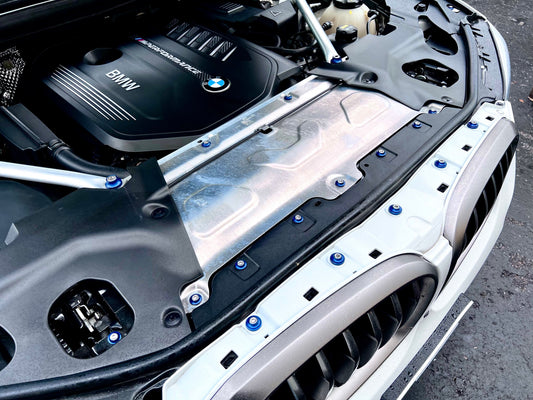 Kies-Motorsports Downstar Inc. BMW G01/G02 2018+ X3/X4 Billet Dress Up Hardware Kit (X3/X4)