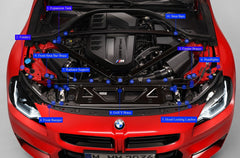 Kies-Motorsports Downstar inc. BMW G87 2023+ M2 Billet Dress Up Hardware Kit