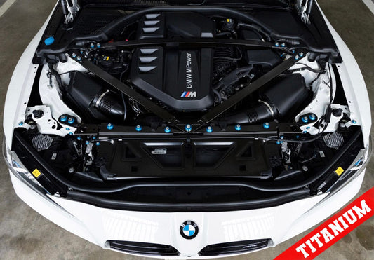 Kies-Motorsports Downstar inc. Titanium BMW G8x 2020+ Billet Dress Up Hardware Kit (M3/M4)