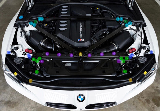 Kies-Motorsports Downstar inc. Titanium BMW G8x 2020+ Billet Dress Up Hardware Kit (M3/M4)