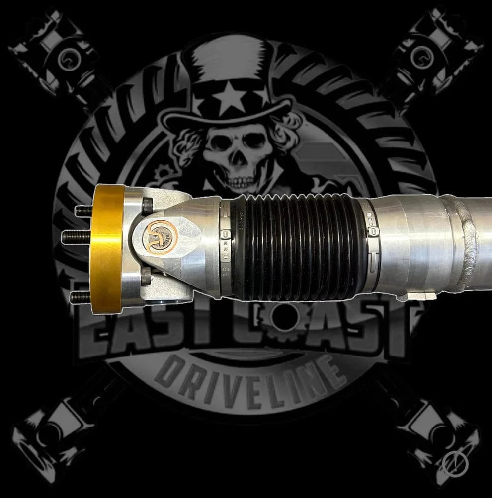 Kies-Motorsports East Coast Driveline 2009-2016 BMW Z4 sDrive35i/sDrive35is N54 3.0L Driveshaft HD 1 Piece Driveshaft for the Dual Clutch DCT / Z4902- BMW OEM 26107614436 , 26-10-7-614-436. Replaces 26107606103 , 26-10-7-606-103