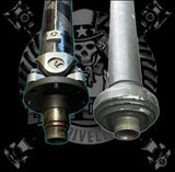 Kies-Motorsports East Coast Driveline 2014-2020 M4 F82 F83 S55 3.0L Convertible, Coupe, CS Coupe, GTS Coupe Custom 1 Piece Carbon Fiber or Aluminum Driveshaft- 26118090631