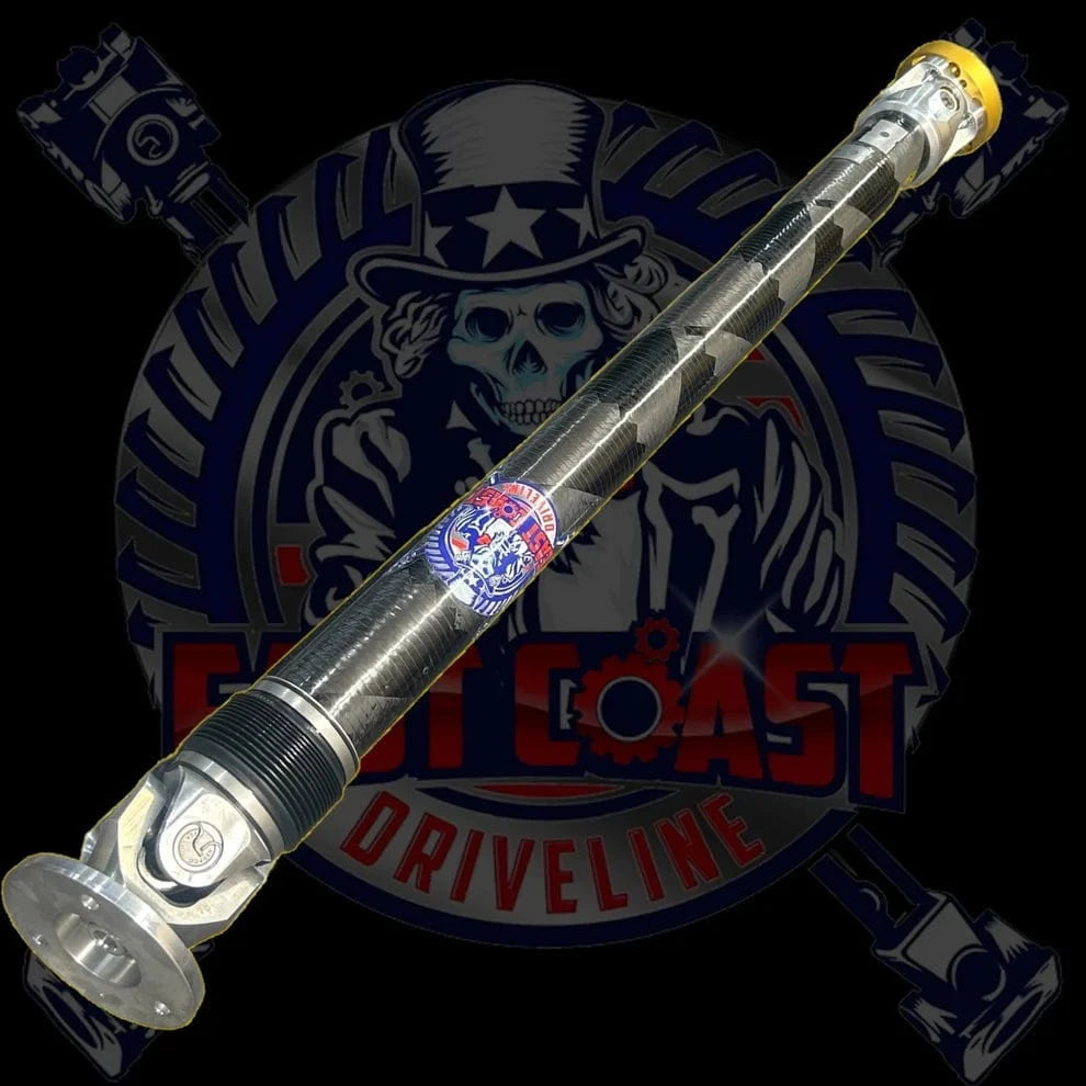 Kies-Motorsports East Coast Driveline 2019-2023 BMW M8 & 2019-2020 M850i F91/F92 S63 4.4L V8 HD 1 Piece Carbon Fiber or Aluminum Driveshaft BMW - 26107855833 - (26-10-7-855-833)