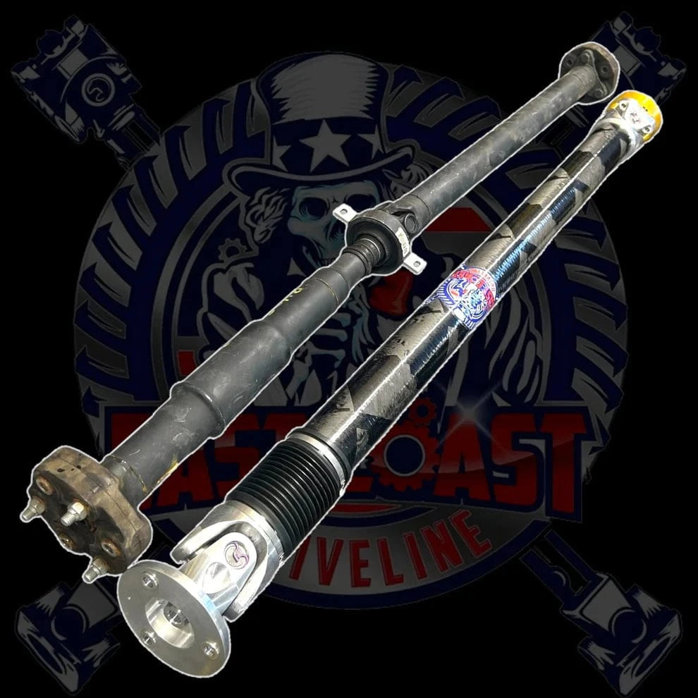 Kies-Motorsports East Coast Driveline 2019-2024 BMW M850i xDrive -26108486546- G14/G15 Coupe 4.4L V8 HD 1 Piece Carbon Fiber or Aluminum Driveshaft. Replaces BMW 26108486546, 26-10-8-486-546, 8485739, 8-485-739 Main image