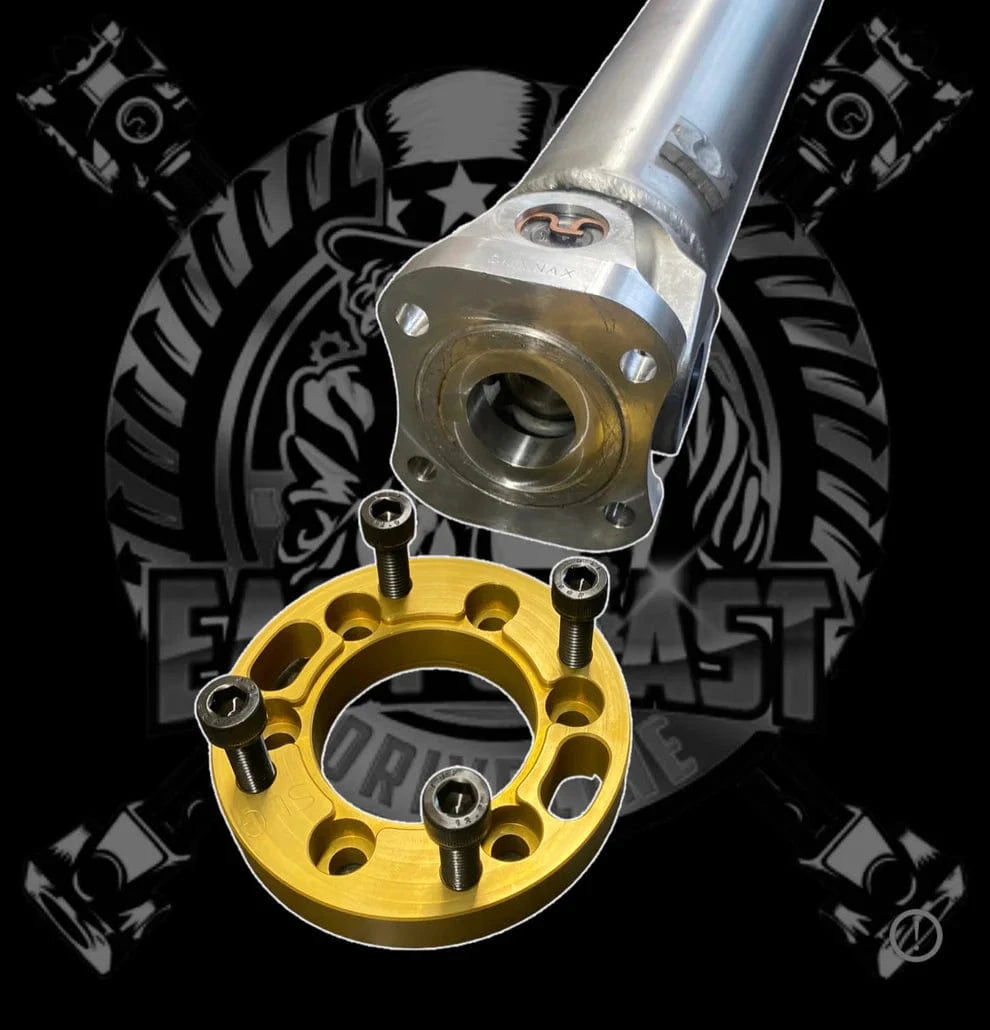 Kies-Motorsports East Coast Driveline 2020-2024 BMW M340i xDrive G20 G21, 2021-2024 BMW 440i xDrive G22 G23, 2021 BMW M4 Base/Competition, & 2023-2024 BMW 330i xDrive Rear 1 Piece HD Driveshaft. Replaces OEM 26109846634, 26-10-9-846-634