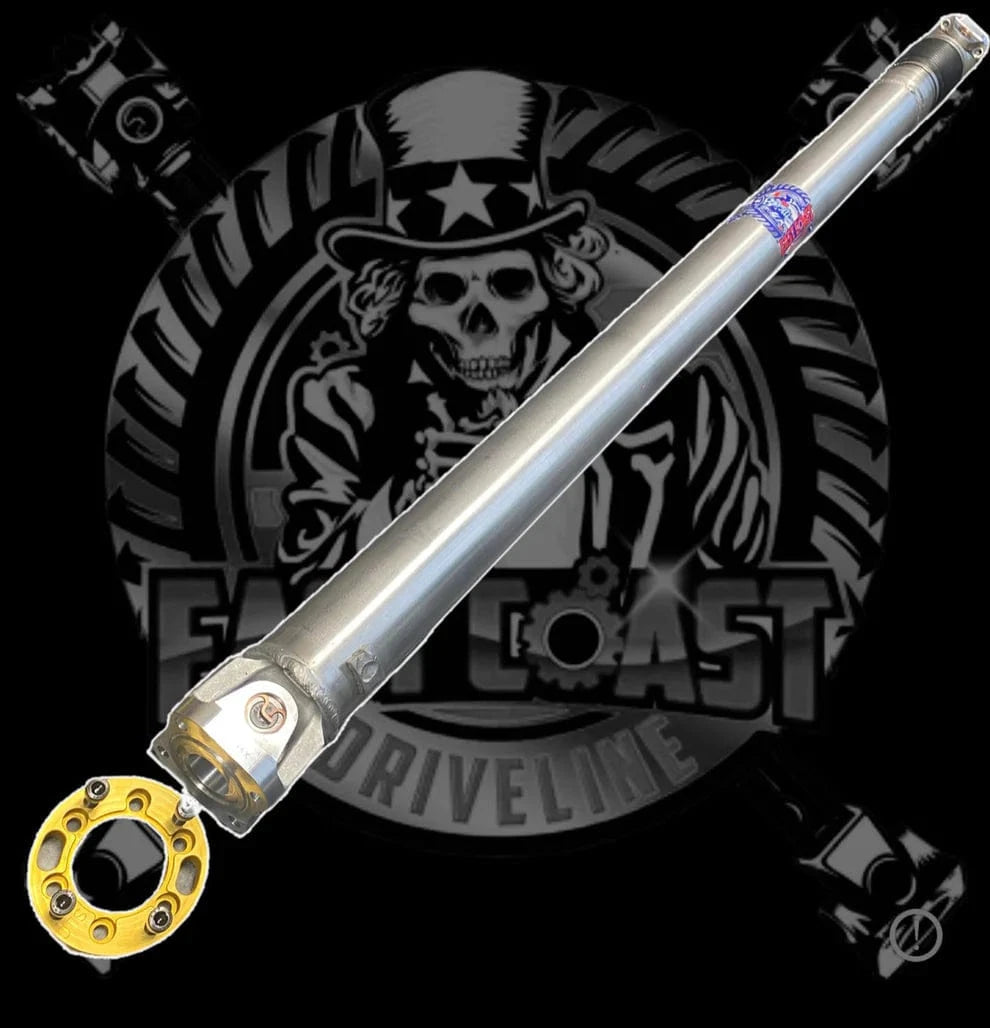 Kies-Motorsports East Coast Driveline 2020-2024 BMW M340i xDrive G20 G21, 2021-2024 BMW 440i xDrive G22 G23, 2021 BMW M4 Base/Competition, & 2023-2024 BMW 330i xDrive Rear 1 Piece HD Driveshaft. Replaces OEM 26109846634, 26-10-9-846-634