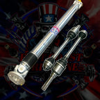 Kies-Motorsports East Coast Driveline 2020-2025 BMW M3 /M4 xDrive AWD G80 G81 G82 G83 HD 1 Piece Carbon Fiber or Aluminum Driveshaft with HD DSS CV Axle Kit. BMW OEM 26-10-7-908-448, 26107908448, 26-10-9-501-826, 26109501826