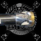 Kies-Motorsports East Coast Driveline BMW E36 Custom Length 3” Carbon Fiber Slip Shaft (3.25”OD) with Toyota Supra MK4 93-98 Manual 6 Speed Transmission , and BMW E36 Rear Differential 6 Bolt CV Conversion Billet Alumium Flanges with Required Conversion Plate Adapters