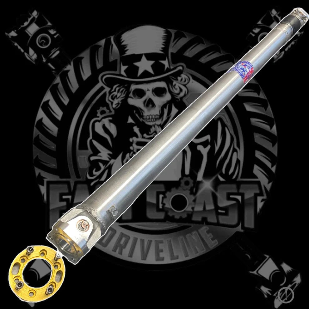Kies-Motorsports East Coast Driveline BMW M3 E30 / E36 / E46 Front E36, E46, E39, E9X Rear Custom Aluminum or Carbon Fiber HD Driveshaft (automatic and manual)
