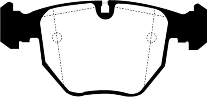 Kies-Motorsports EBC EBC 00-04 BMW M5 5.0 (E39) Ultimax2 Front Brake Pads Main image