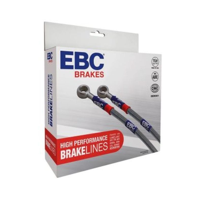 Kies-Motorsports EBC EBC 00-04 BMW M5 5.0L Stainless Steel Brake Line Kit