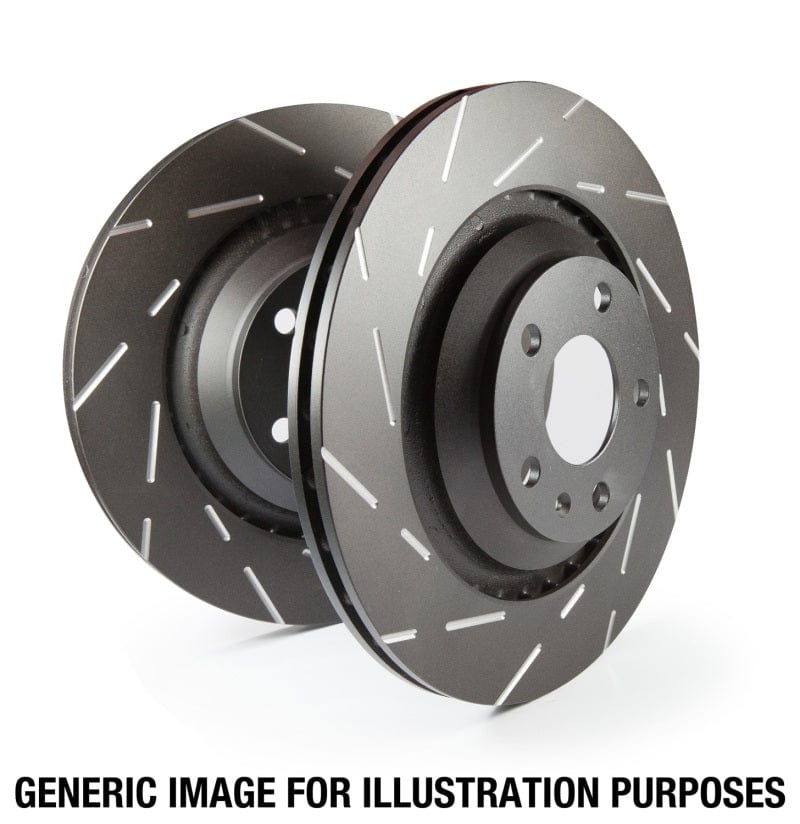 EBC 01-02 BMW 325Xi 2.5 (E46) USR Slotted Rear Rotors Secondary image