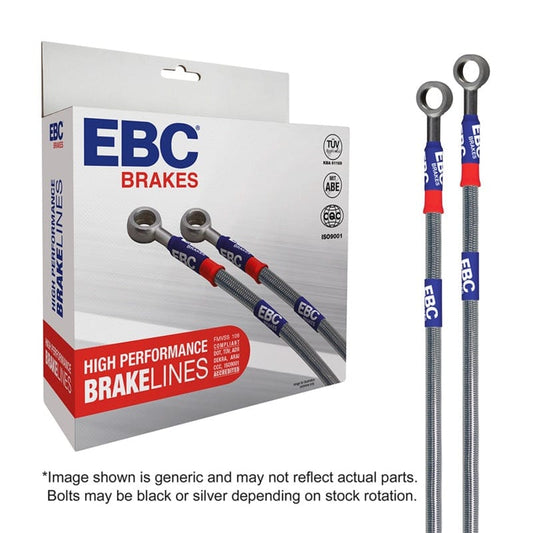 Kies-Motorsports EBC EBC 01-07 BMW 325i 2.5L Stainless Steel Brake Line Kit