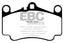 Kies-Motorsports EBC EBC 03-05 Porsche 911 (996) (Cast Iron Rotor only) 3.6 Carrera 4S Bluestuff Front Brake Pads